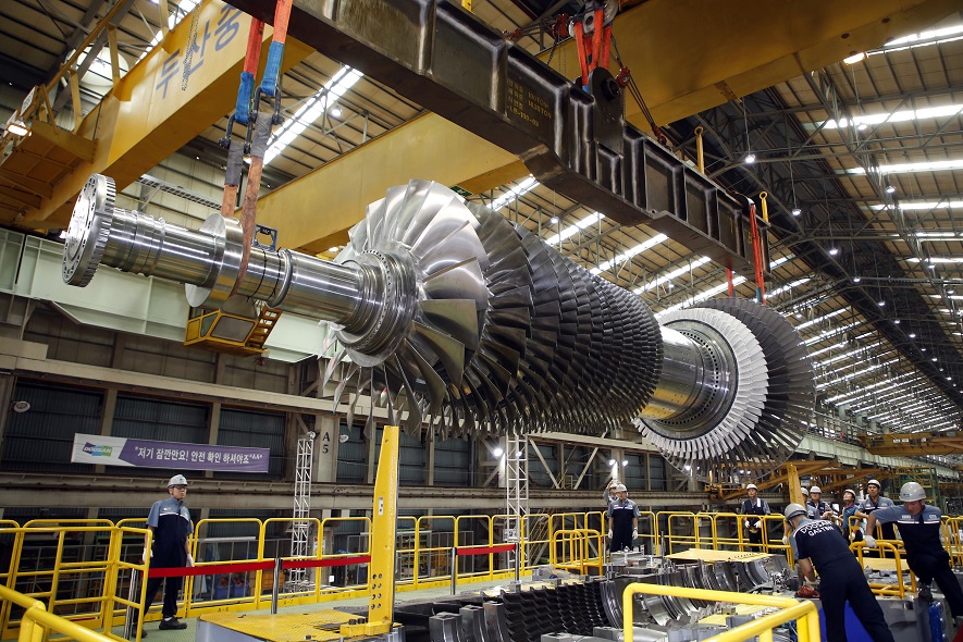 Doosan Heavy Industries_Korea gas turbine_270 MW