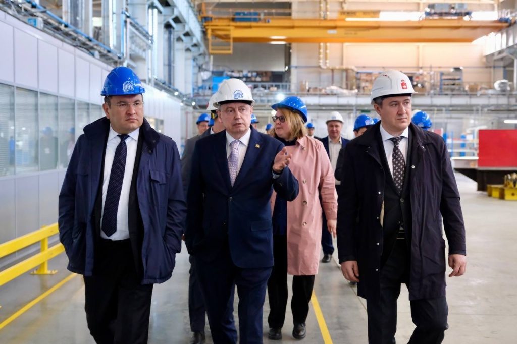 Министр энергетики Узбекистана посетил производство «ИНГК» в г. Пермь