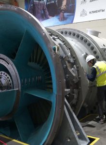 «Силовые машины» изготовили вторую газовую турбину ГТЭ-170 для строительства дубль-блоков ПГУ Каширской ГРЭС